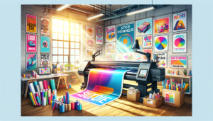 大判印刷で実現するビジュアルマーケティングの可能性：店舗のためのバナーとポスター制作ガイド